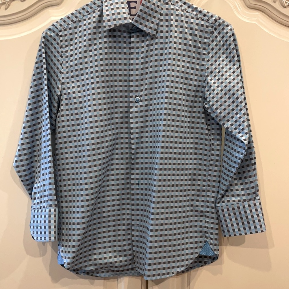 Luchiano Visconti Classic boy 8 dress shirt